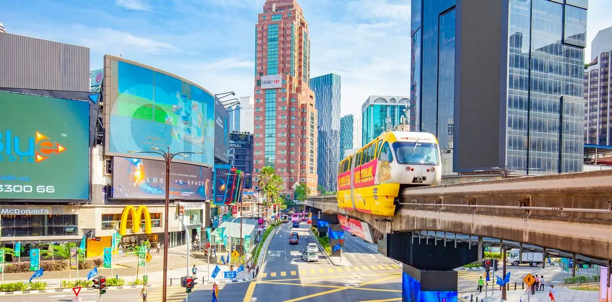 Scenery of Kuala Lumpur, Malaysia