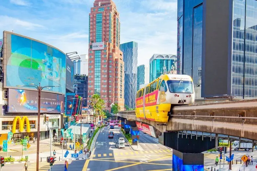 View of Kuala Lumpur, Malaysia
