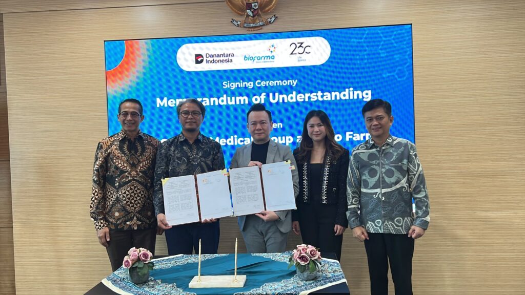 23 Century Medical Group and Bio Farma Sign MoU to Explore Stem Cell and Secretome Products in Indonesia